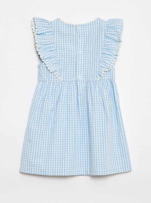 Jurk met korte mouwen en volants - Kiabi