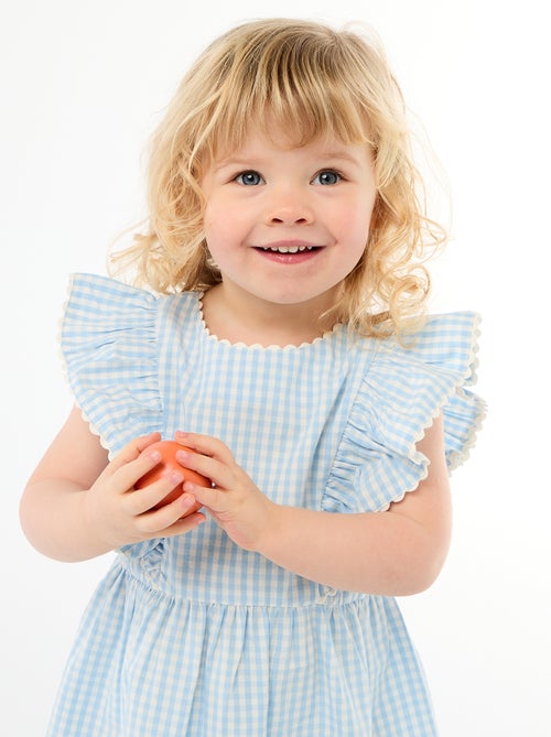 Jurk met korte mouwen en volants - Kiabi