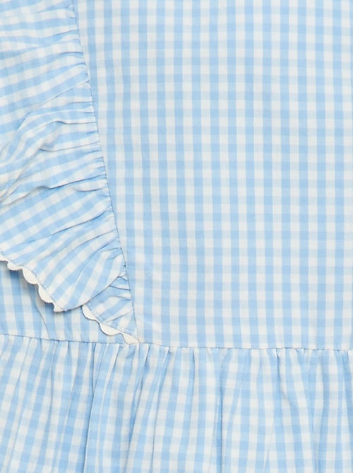 Jurk met korte mouwen en volants - Kiabi