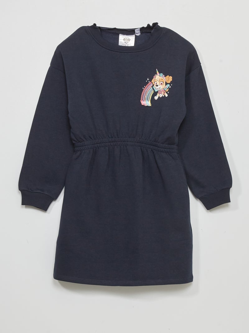Jurk met lange mouwen 'PAW Patrol' BLAUW - Kiabi