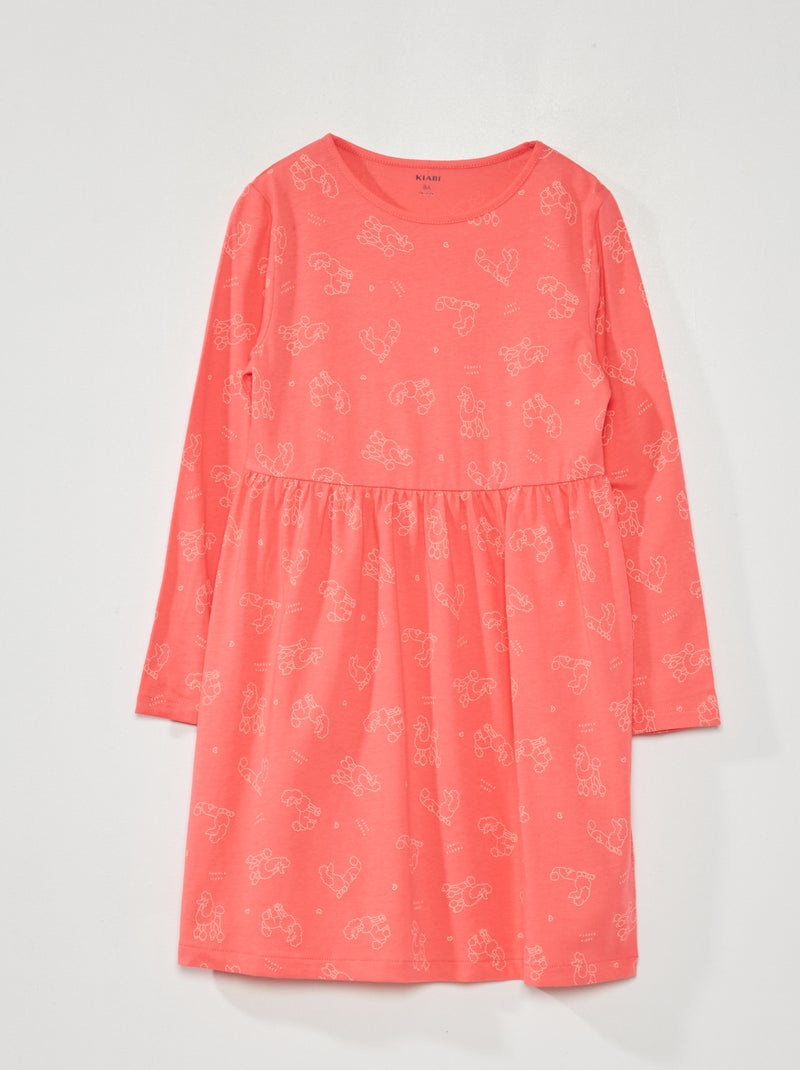 Jurk met print ROSE - Kiabi
