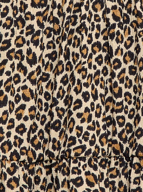 Jurk van ajourtricot met openingen aan de zijkanten - Kiabi