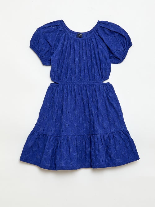 Jurk van broderie anglaise - Kiabi