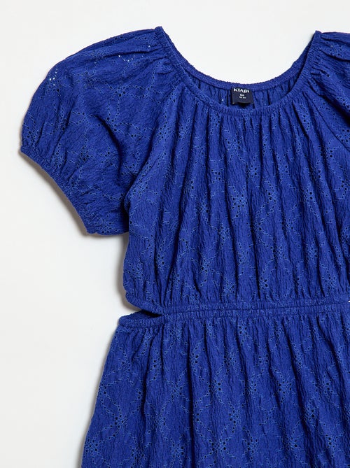 Jurk van broderie anglaise - Kiabi