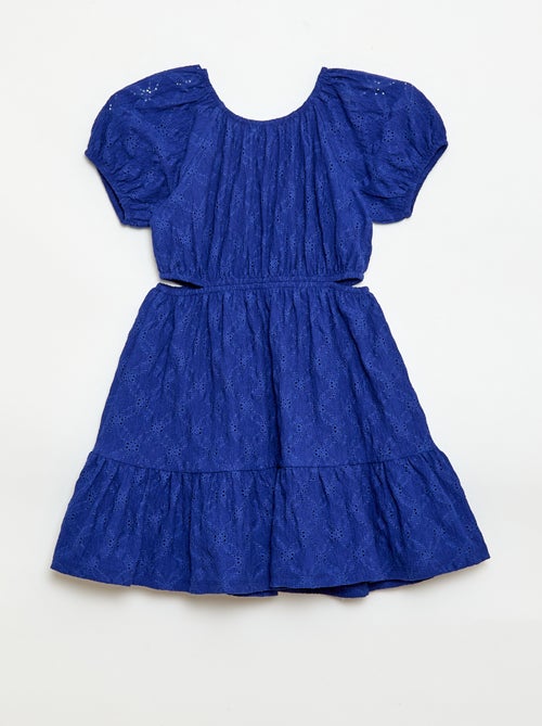 Jurk van broderie anglaise - Kiabi