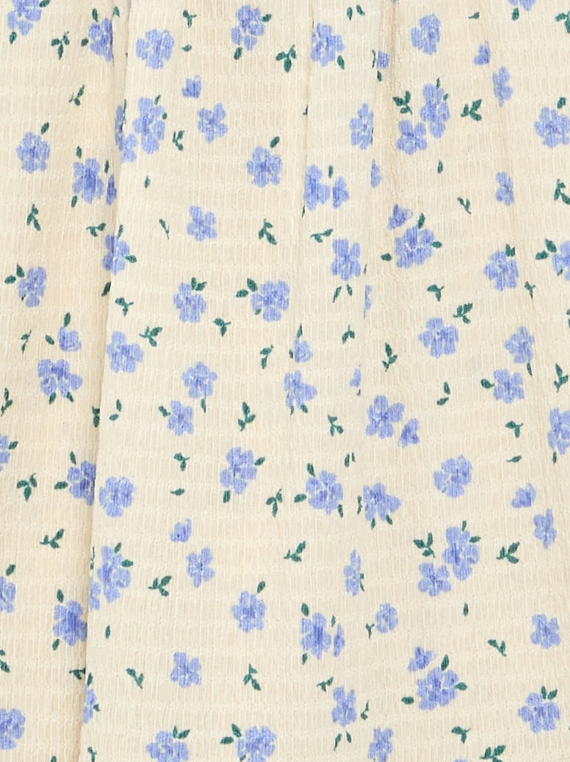 Jurk van crêpetricot Biege - Kiabi