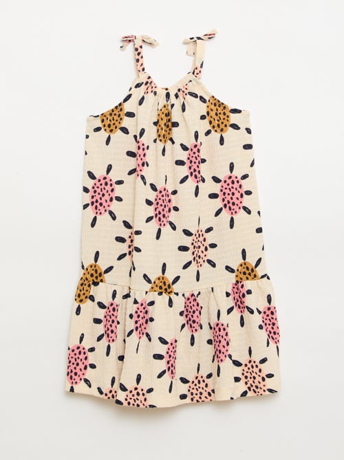 Jurk van crêpetricot - Kiabi