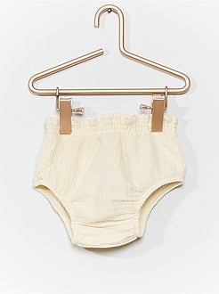 Jurk van hydrofiele stof + bijhorend onderbroekje - Kiabi