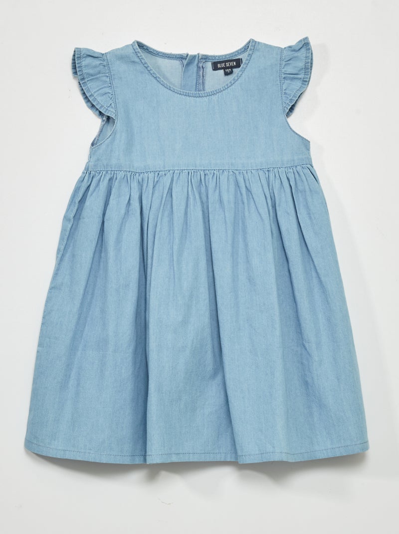 Jurk van jersey denim - Kiabi