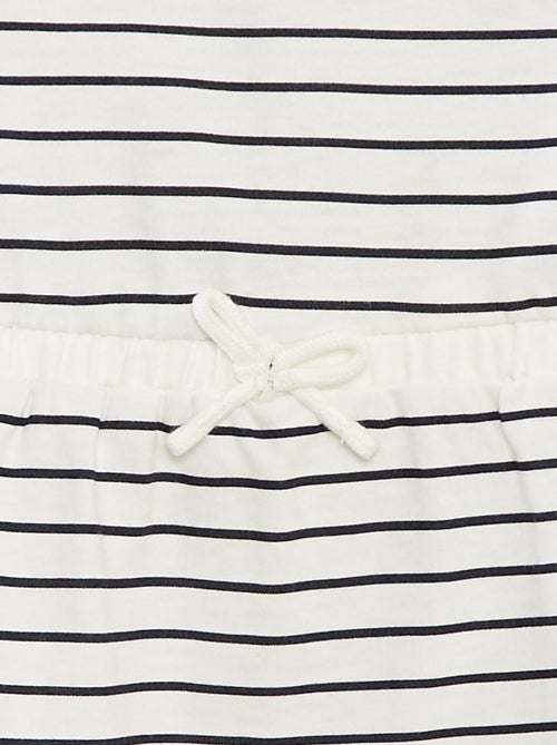 Jurk van jersey met motiefje - Kiabi