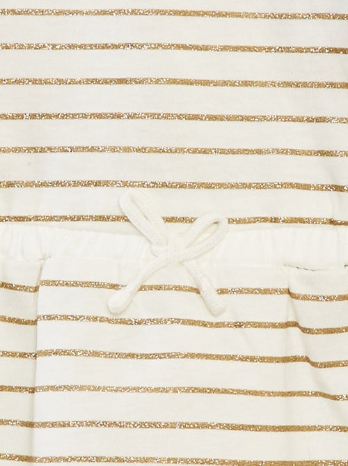 Jurk van jersey met motiefje - Kiabi