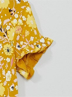 Jurk van jerseytricot met print - Kiabi