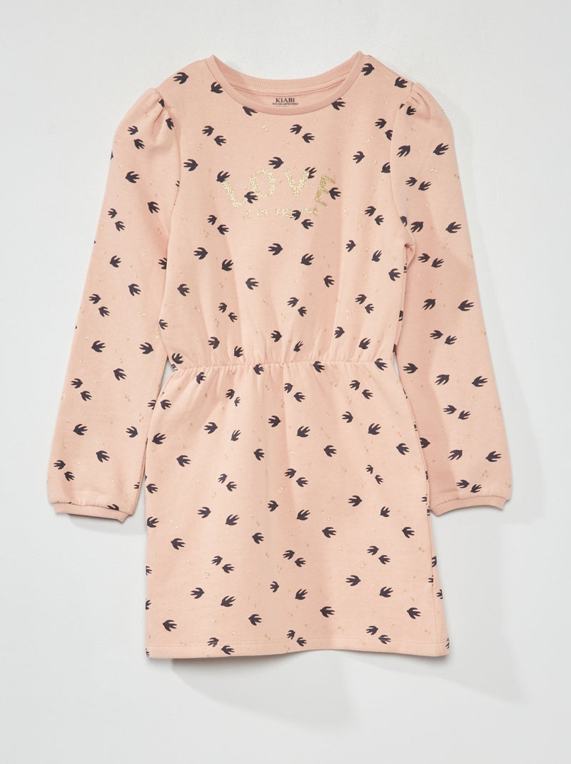 Jurk van joggingstof ROSE - Kiabi
