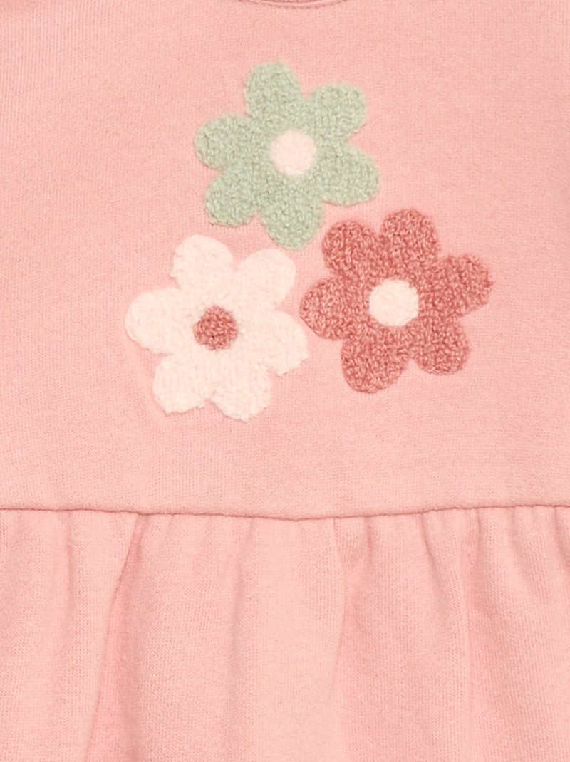 Jurk van joggingstof Rose - Kiabi