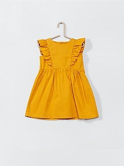 Jurk van popeline + onderbroekje - Kiabi