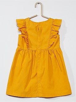 Jurk van popeline + onderbroekje - Kiabi