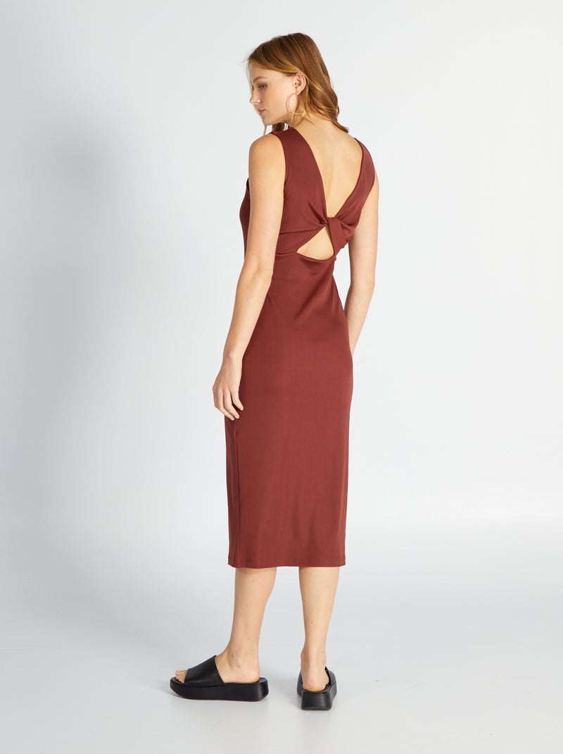 jurk ribstof - Main Image