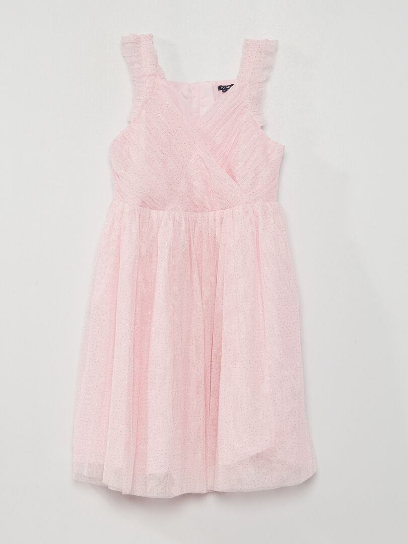 LURVOUS Prinsessenkostuum Set Voor Meisjes – Cape, Kroon, Ketting, 4-delig