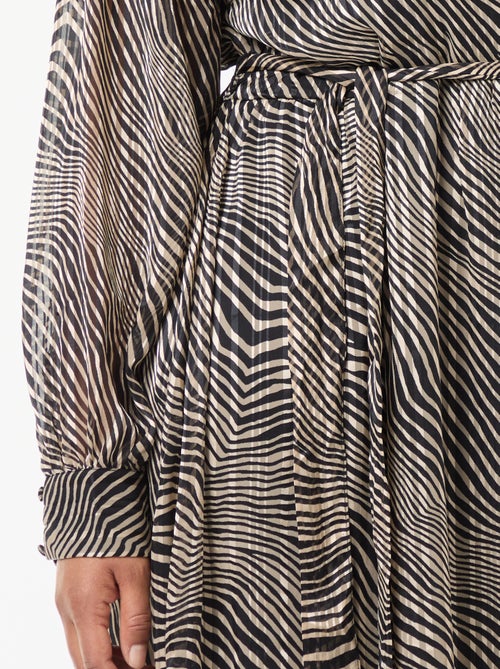 Jurk van voile met print 'Vero Moda' - Kiabi