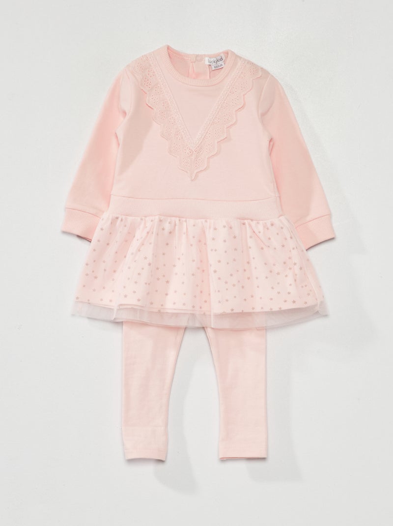 Jurkje + legging - 2-delig ROSE - Kiabi