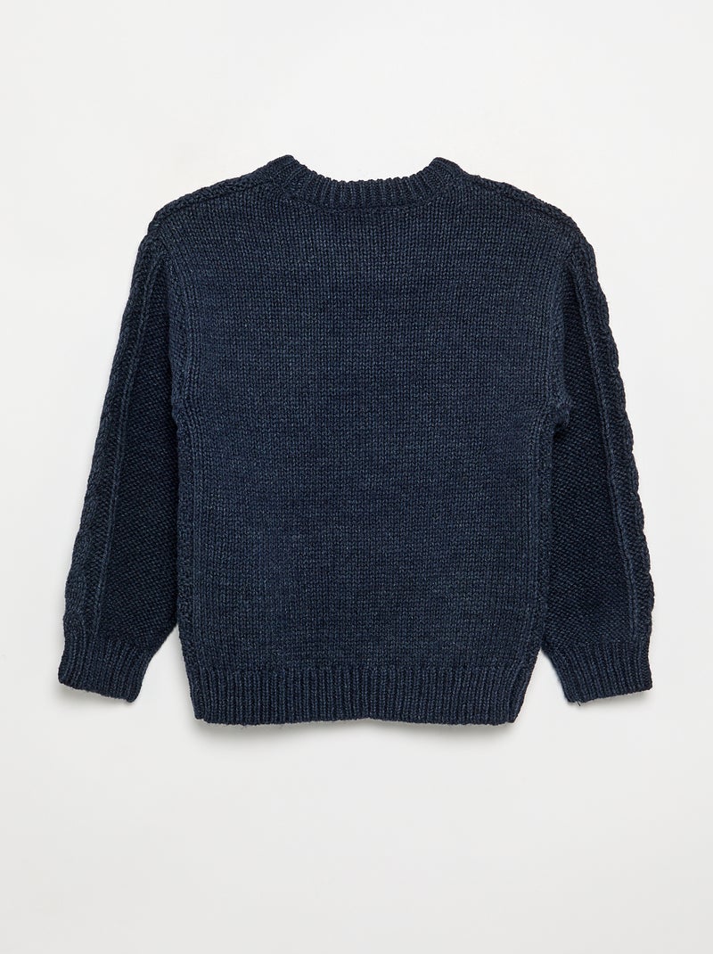 Kabeltrui Blauw - Kiabi