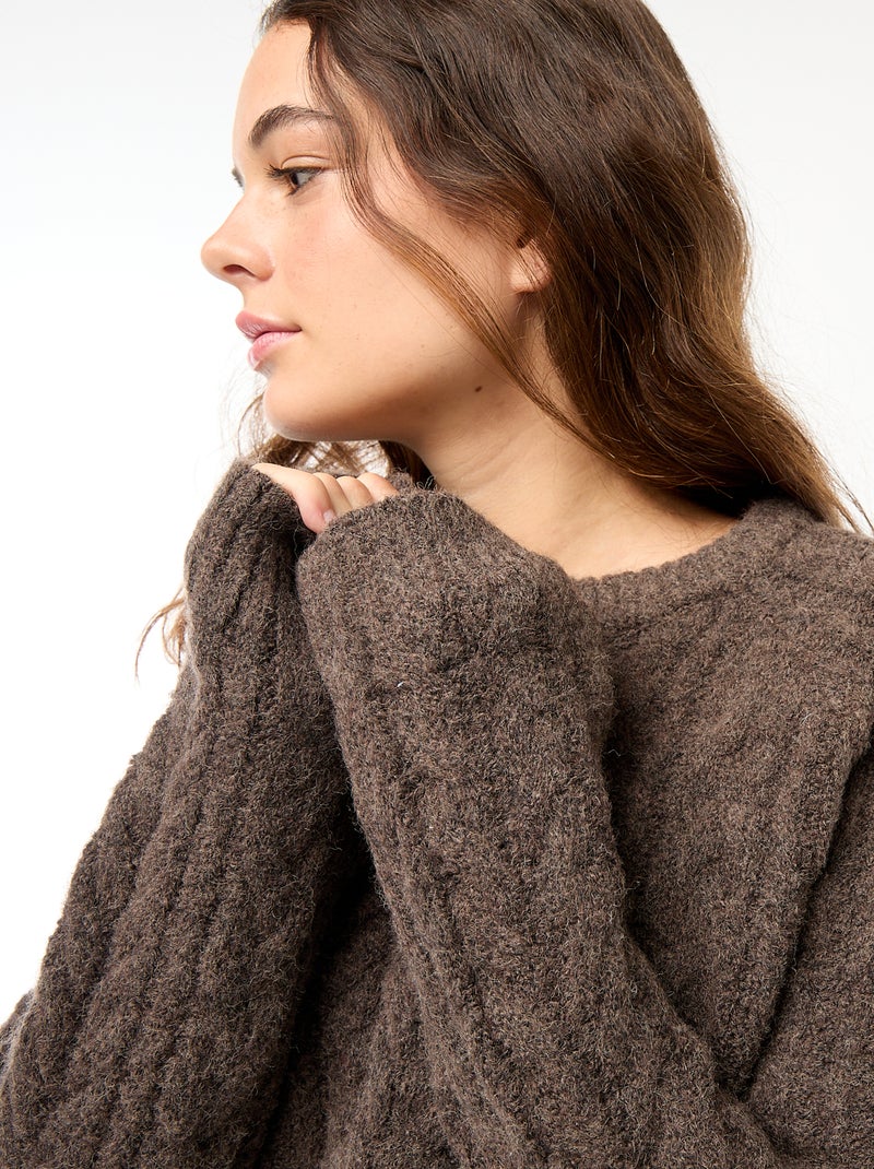 Kabeltrui Bruin - Kiabi