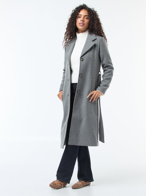 Kabeltrui met opstaande kraag - Kiabi