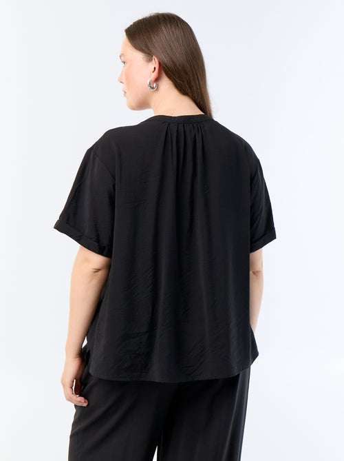 Kaftanblouse van soepele viscose - Kiabi