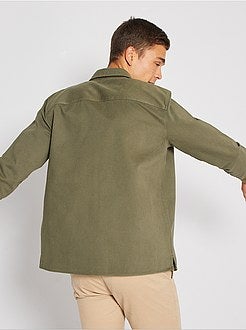 Kaki overhemd - Kiabi