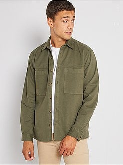 Kaki overhemd - Kiabi