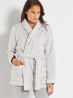 Kamerjas van pluchetricot - Kiabi