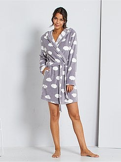 Kamerjas van pluchetricot - Kiabi