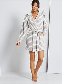 Kamerjas van pluchetricot - Kiabi