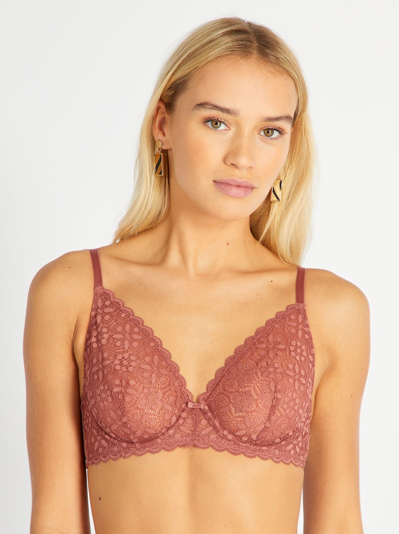 Kanten balconettebeha ROSE - Kiabi