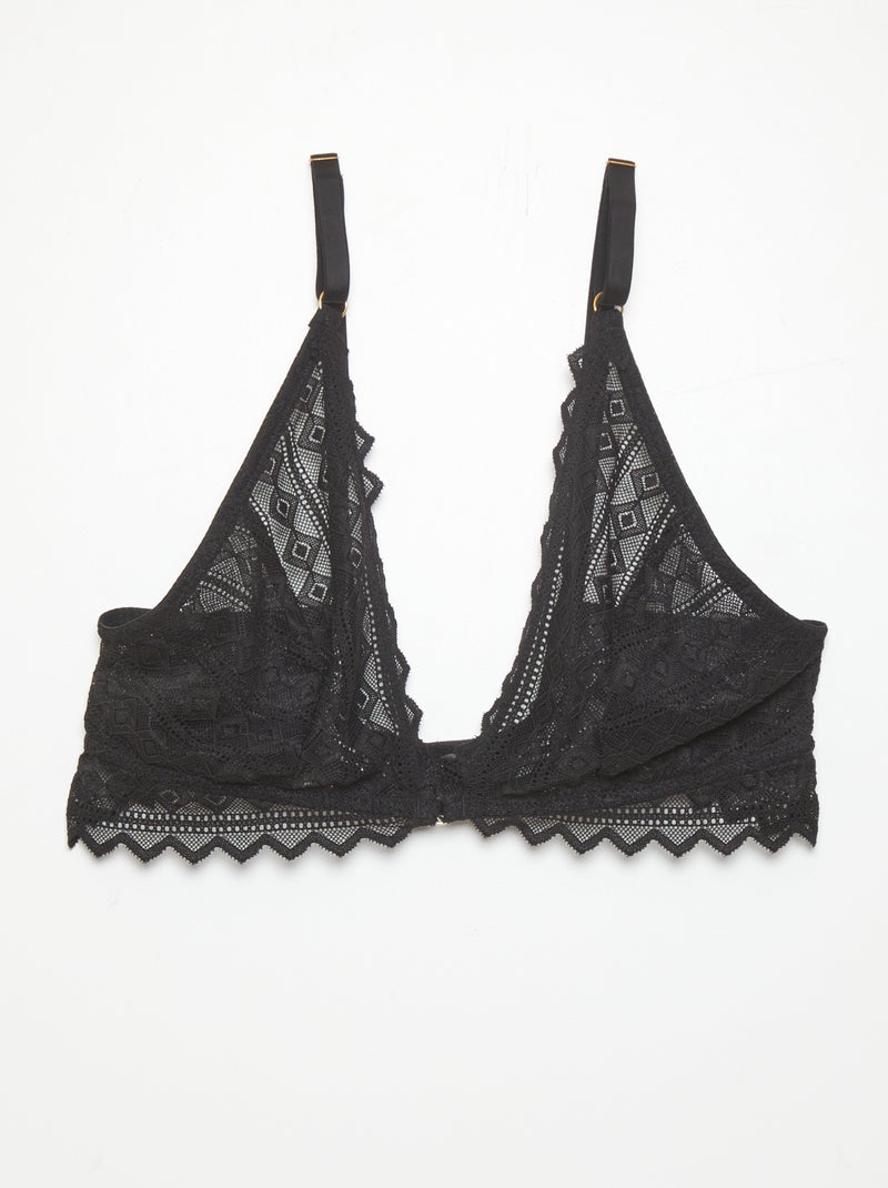 Kanten beha 'Envie de lingerie' zwart - Kiabi