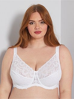 Kanten beha met hele cups - Kiabi