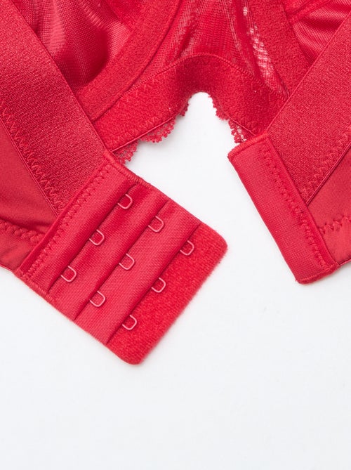 Kanten beugelbeha met ajour - Kiabi