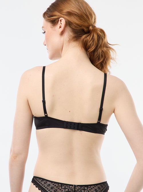 Kanten half-cupbeha - Kiabi