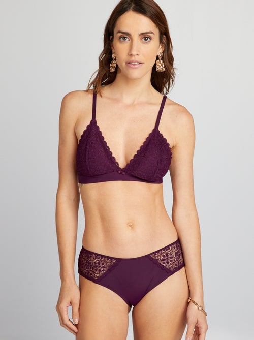 Kanten triangelbeha - Kiabi