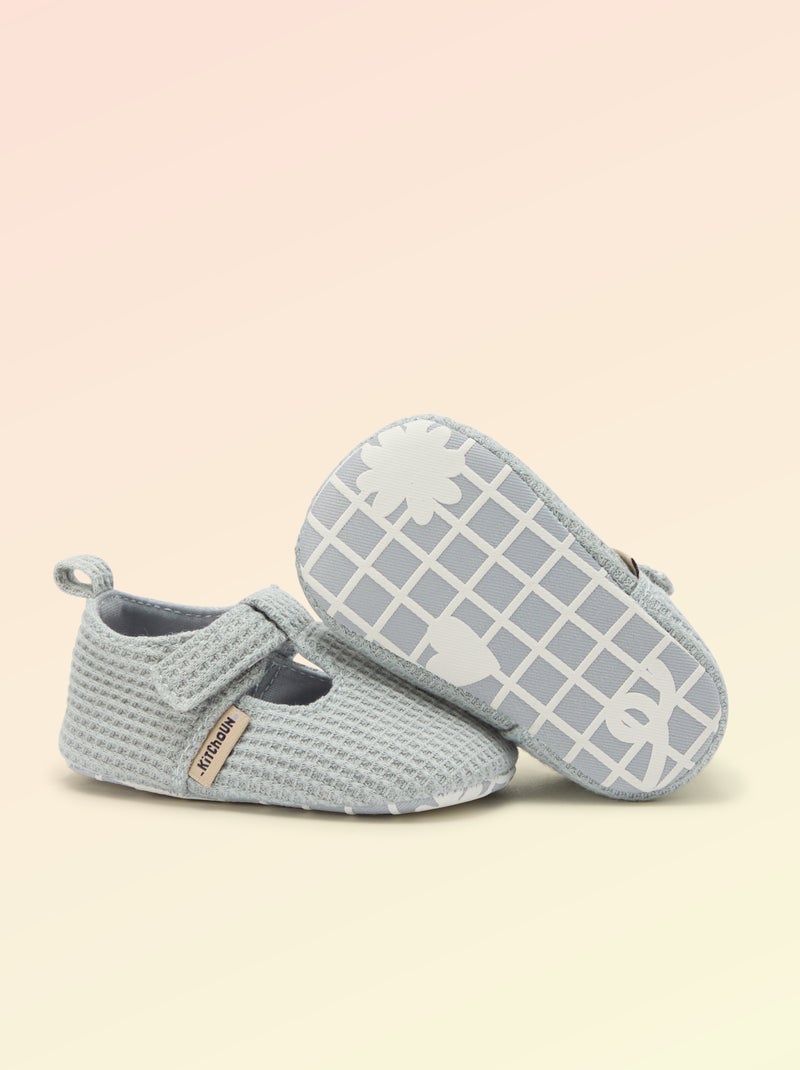 Katoenen ballerina 'Kitchoun' Blauw - Kiabi