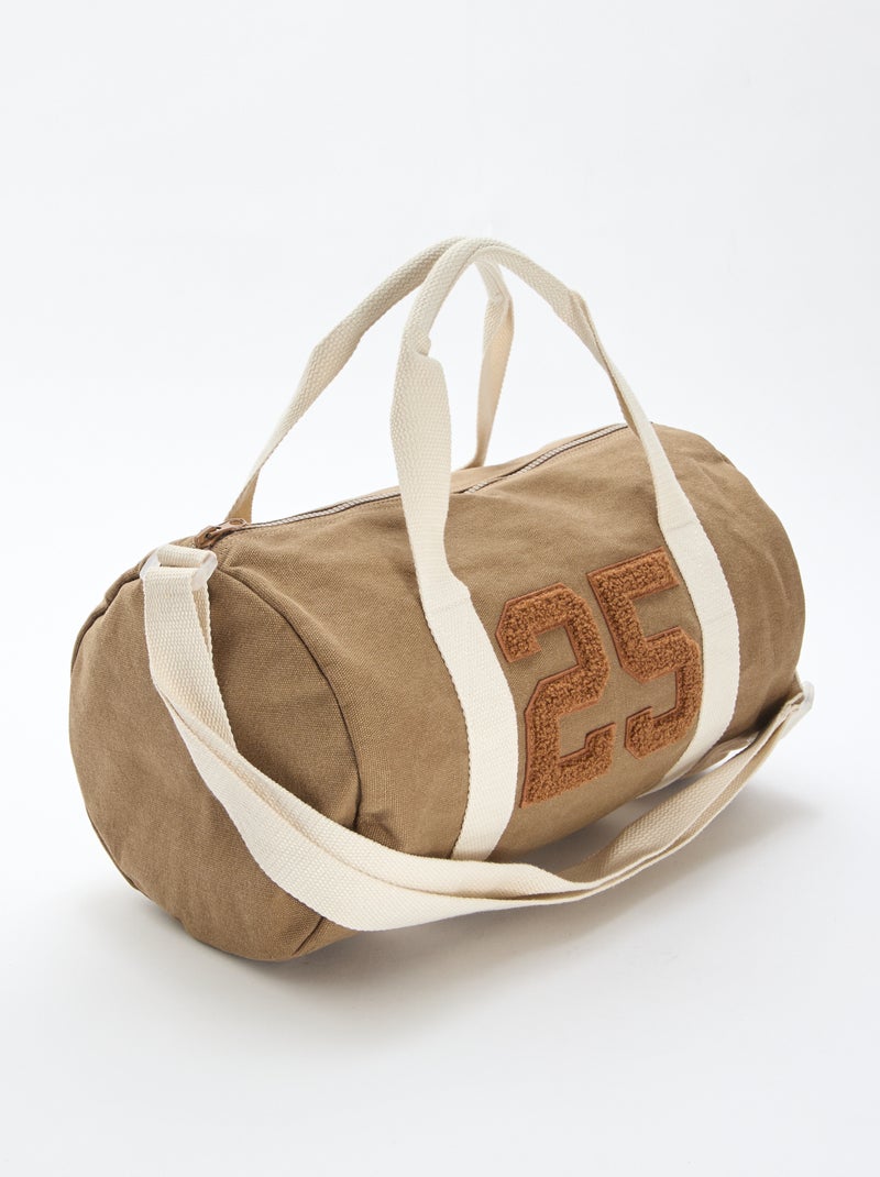 Katoenen bowlingtas Bruin - Kiabi