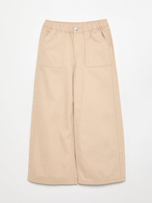 Katoenen broek - Comfort fit - Kiabi