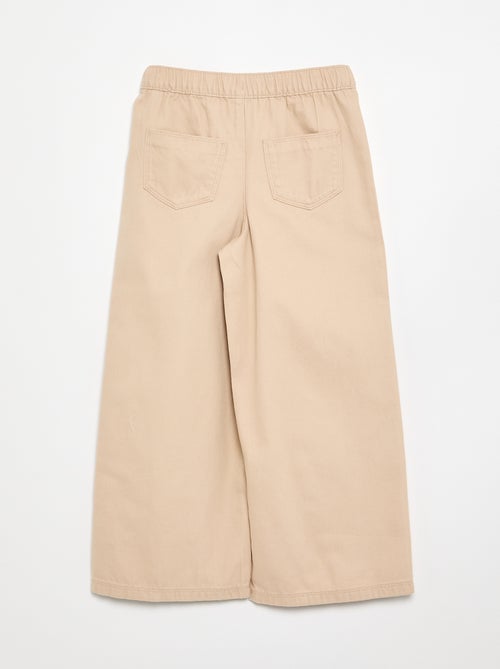 Katoenen broek - Comfort fit - Kiabi