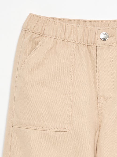 Katoenen broek - Comfort fit - Kiabi