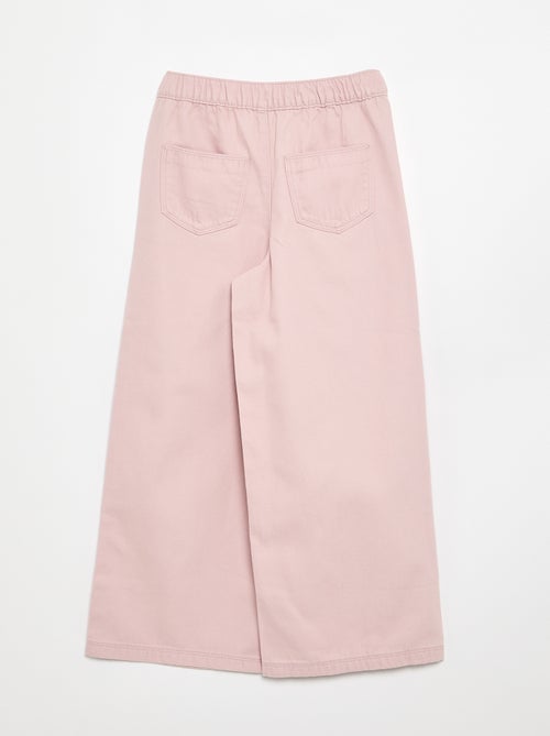 Katoenen broek - Comfort fit - Kiabi