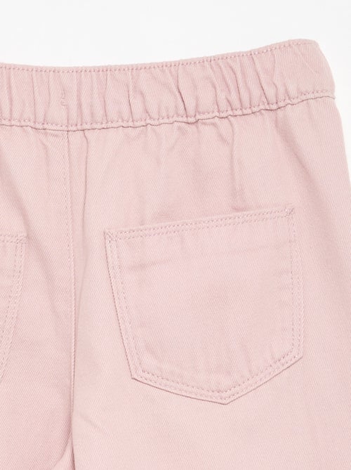 Katoenen broek - Comfort fit - Kiabi