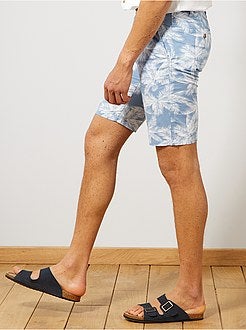 Katoenen chinobermuda - Kiabi