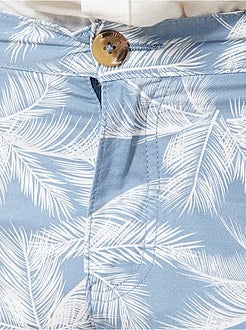 Katoenen chinobermuda - Kiabi