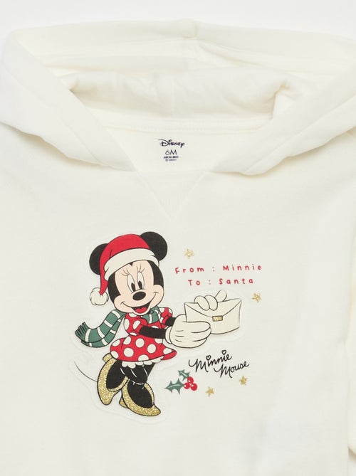 Katoenen 'Disney'-setje met hoodie + legging met 'Minnie'-print - Kiabi