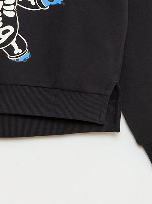 Katoenen halloweensweater 'Disney' 'Stitch' - Kiabi Katoenen halloweensweater 'Disney' 'Stitch' - Kiabi